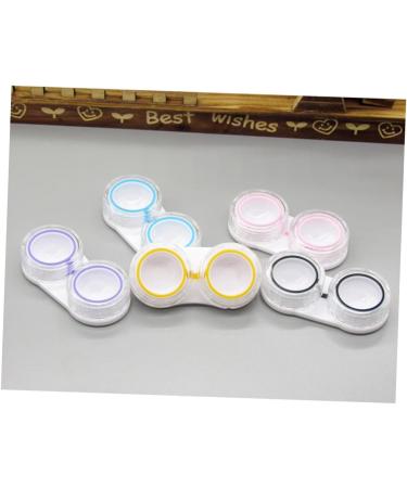Buy Swoomey Travel Case for Contact Lenses | Decorative Lens Organizer & Holder - Colorful Contact Lens Container - Buy Online on GoSupps.com