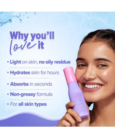 Illuminate+ Oil Free Face Moisturizer | Wild Berries & Alpha Arbutin | Deep Moisturizing & Natural Glow | Non-Sticky & Non-Oily | 3.38 Fl Oz/100ml | International Shipping Available - Buy Online on GoSupps.com