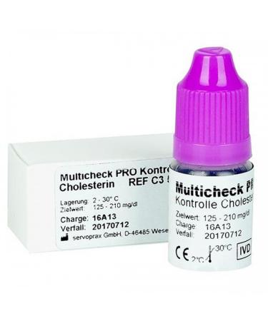 Multichek Pro Control Solution 525 Lifetouch Cholesterol 3.75 mL