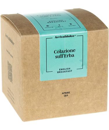 Black tea English Breakfast Original Strong and Aromatic ideal to enjoy at breakfast available in 15 comfortable disposable filters elegant gift box (Set of 4) English Breakfast Set da 4 - Buy Online on GoSupps.com