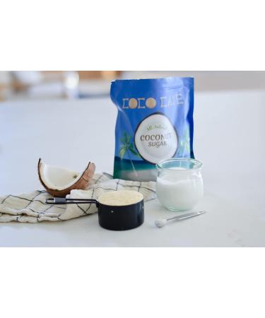 Coco Caye Coconut Sugar - Vegan, Paleo, Gluten-Free, Fine Granulated & Carmelized - Buy Online on GoSupps.com