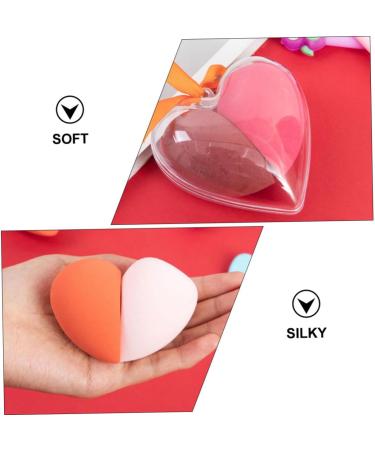 Didiseaon Shampoo 3 Boxes Heart-shaped Makeup Sponge Cosmetic Puff Girl Makeup Sponge Cosmetic Sponges Eyeshadow Powder Puff Makeup Egg Travel Skin Care Hydrophilic Polyurethane Lip Gloss - Buy Online on GoSupps.com
