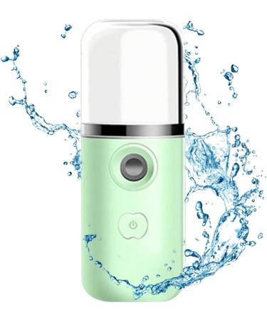 Nano Mister for Lash Extensions Portable Nano Ionic Mist Sprayer Hydrating USB Rechargeable for Eyelash Extensions Face Face Hydrating Riastvy Green - Buy Online on GoSupps.com