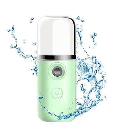 Pulv risateur brumisateur pulv risateur portable nano ionique - Pulv risateur facial pour les soins de la peau rafra chissant revitalisant et apaisant - Vapeur pour le visage pour un Aizuoni Vert