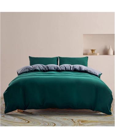 Duvet Cover Set Soft Brushed Duvet Cover Bedding Set with Zipper Closure and Corner Guard 3 Piece Set Soft (1 200 * 230cm) 1 200*230cm - Buy Online on GoSupps.com