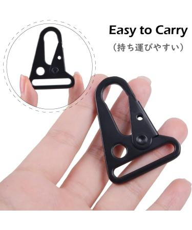 TRIWONDER Heavy Duty Snap Hooks - 1.25 Black (6-pack) for Paracord Outdoors Bag Backpack - Buy Online on GoSupps.com