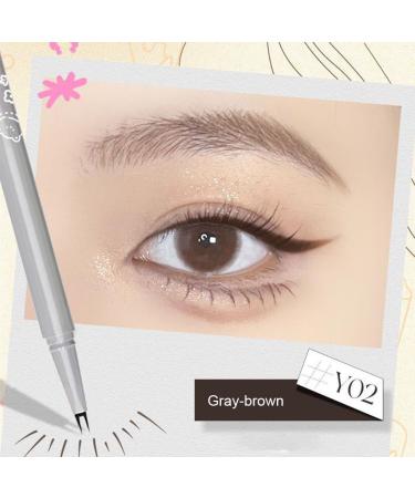 Crayon Cils Liquide Eyeliner Outil de Maquillage op ration Simple Polyvalent Doux Cadeau Longue Endurance Stylo cosm tique Gris-Brun - Buy Online on GoSupps.com