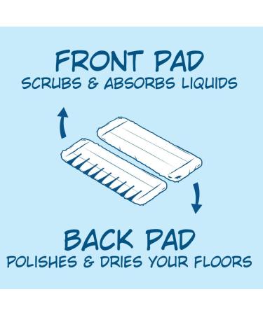 Nellie's Scrub and Polish Pads for Wow Mop - Pack of 2 | Effective Cleaning and Shining Solution - Buy Online on GoSupps.com