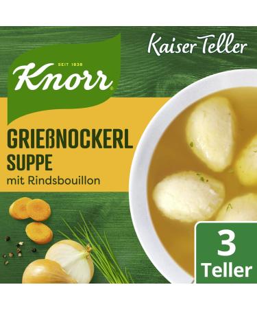 Buy Knorr Kaiserteller Semolina Dumpling Soup - 14x62g | International Shipping Available - Buy Online on GoSupps.com