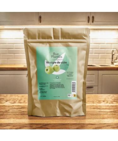 Apple Cider Vinegar Powder 100g - 100% Natural Source of Digestive Benefits and Detox Practical Alternative - Buy Online on GoSupps.com
