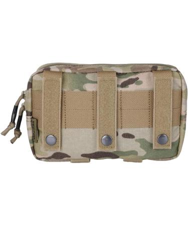 EXCELLENT ELITE SPANKER Tactical Molle Admin Pouch - Utility Tool Pouch for Tactical Vest/Chest/Waist Pack, EDC Bag - Triple-MC - Buy Online on GoSupps.com