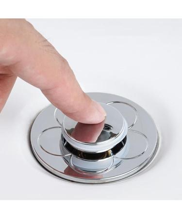 Popup Sink Plug Drain Strainer Drain Fitting Plug for Countertop Sinks with Anti-Clogging Strainer 6x6x6cm/2.4x2.4x2.4inch Brass - Buy Online on GoSupps.com