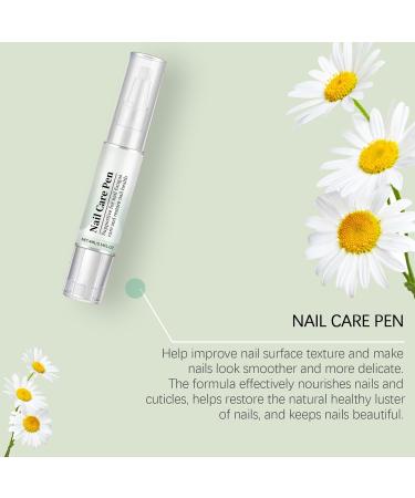 VKaoess Nail care pen with strengthening essence Cuticle support and renewal of the appearance of the nail for beautiful natural from plant serum for new nail maintenance 5 pieces - Buy Online on GoSupps.com