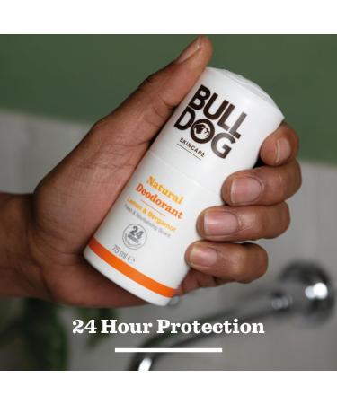 Bulldog Skincare Lemon and Bergamot Roll On Natural Deodorant 75 ml (Pack of 2) Lemon and Bergamot 1 count (Pack of 2) - Buy Online on GoSupps.com