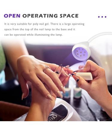 36W Gooseneck LED UV Nail Lamp for Gel Nails - Portable Hands-Free Mini Dryer for Salon-Quality Manicures - Travel-Friendly Nail Art Accessories - Buy Online on GoSupps.com