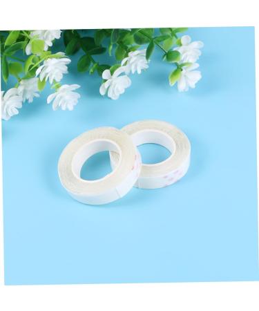 Housoutil 2 Rolls Adhesive Hair Extensions Tape in Human Hair Extensions Front Lace Toupee Tape Extention Tape for Wig Tape on Extensions Wig Tape White Extension Belt Double Sided Size 1 White - Buy Online on GoSupps.com