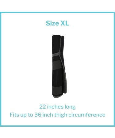 McKesson Knee Immobilizer Brace - Extra Large Plus Size, Adjustable Leg Straightener for Women and Men | Fits Left or Right Leg - 22 | 1 Count - Buy Online on GoSupps.com