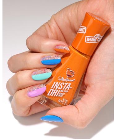 Sally Hansen Insta-Dri Sesame Street Nail Polish Collection - Think BIG & Ah Ah Ah Duo | Fast-Drying 0.31 fl oz Polish - Buy Online on GoSupps.com
