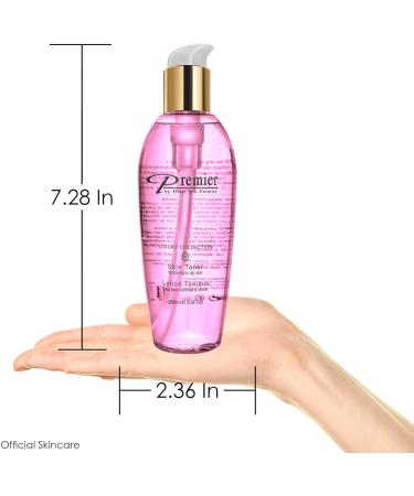 Premier Dead Sea Skin Toner for Normal to Oily Skin - pH 5.5 Gentle Alcohol-free Cleanser with Witch Hazel & Minerals - 8.5 fl. oz - Buy Online on GoSupps.com