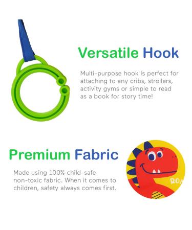 Urban Kiddy Baby's My First Family Album | Soft Dinosaur Photo Cloth Book for Newborns & Toddlers - Buy Online on GoSupps.com