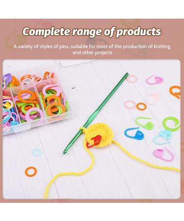 185PCS Colorful Stitch Markers Set with Plastic Box for Knitting, Crochet, Sewing - DIY Crafts Essential - Buy Online on GoSupps.com