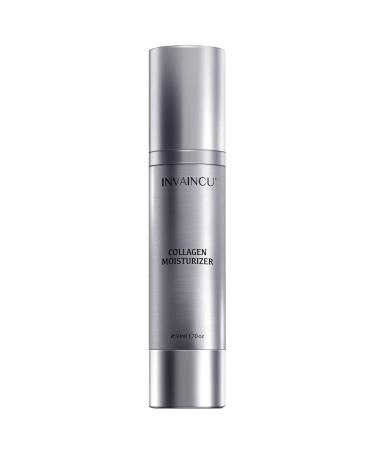 Collagen Moisturizer for Face - Day & Night Moisturizer for Aging Skin with Prebiotics & Probiotics Jojoba Oil & Shea Butter for Oily Sensitive & Dry Skin