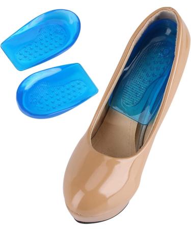 Gel Heel Cushions for Plantar Fasciitis | Silicone Arch Support Insoles & Shock Absorption | Supination Correction Shoe Inserts - Buy Online on GoSupps.com