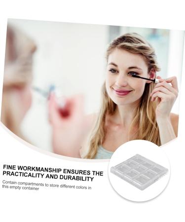 FOMIYES 4pcs Boxes Eye Shadow Box Travel Makeup Case Empty Highlight Case Cosmetics Sub Package Container - Buy Online on GoSupps.com