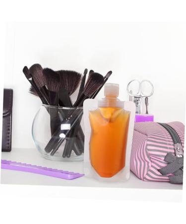 DOITOOL 1 Set Flap Lotion Bag Portable Spout Pouch Spray Lotion Dispenser Container Hand Soap Bottle Travel Size Container Liquid Makeup Reuseable Wash Bag Bye Frosted Clamshell - Buy Online on GoSupps.com