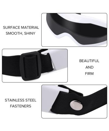 3D Eye Massage Device - USB Vibration Eye Mask for Anti-Fatigue & Wrinkle Care | International Shipping Available - Buy Online on GoSupps.com