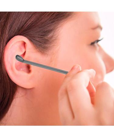 Stainless Steel Ear Cleaning Tools - 2 Sets of Portable Black Spiral Scrapers for Ear Wax Removal and Storage - Reusable and Easy to Use for Men, Kids, and Home Cleaning - Healeved - Buy Online on GoSupps.com