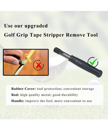 Auaurly Golf Grip Tape Stripper Tool - Time and Energy Saving Golf Club Repair Kit - Buy Online on GoSupps.com