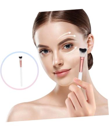 VINTORKY white highlighter Loose Powder Brush Highlighter Makeup Brush highlighter brush 18.50X1.00X1.00CM White - Buy Online on GoSupps.com