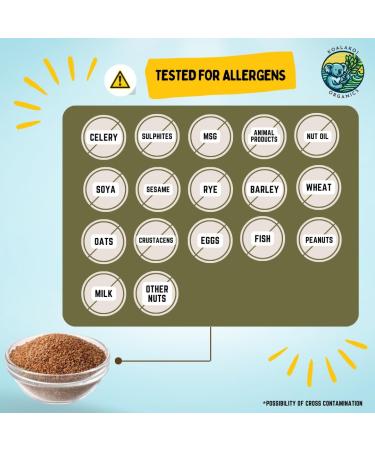 Koalakoi Organic Certified Alfalfa Seed (100g - 4.5kg) Easy to Sprout Super Nutritious Highly digestible Fibre Alfalfa | Premium Quality Non-GMO 100% Natural no Additives or Preservatives (100g) - Buy Online on GoSupps.com