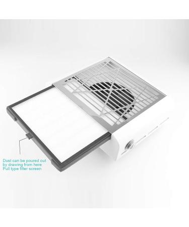 Nail Dust Collector Filter 2pcs 17.5 x 18cm Nail Fan Filter Replacement for 40W Nail Vacuum Machine Accessories Nail Vacuum Cleaner - Buy Online on GoSupps.com
