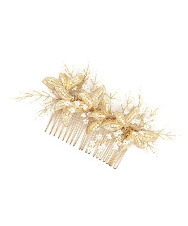 Angoily Hair Comb Hair Accessories Hair Jewelry Pearl Bride