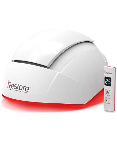 iRestore Professional Laser Hair Growth System - FDA Cleared Laser Cap Hair Growth for Men & Hair Regrowth Treatments for Women, Hair Loss Treatments Hair Cap, Like Laser Comb for Hair Growth Products