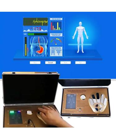 BDJSN 3D Quantum Analyzer - Portable Health Body Detector | Intelligent Meridian Testing for Accurate Health Assessment - Buy Online on GoSupps.com