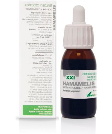 Soria Hamamelis Virginiana Xxl Extra 50 Ml 1 Units - Buy Online on GoSupps.com