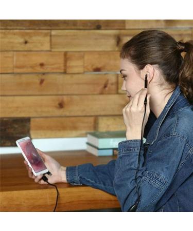 Marycan 5.5mm HD Ear Wax Removal Kit - Wireless Smart Phone Otoscope with WiFi Camera - 6 LED Lights - for Adults, Kids, Pets - Co Pink - Buy Online on GoSupps.com