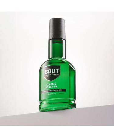 Brut Splash-on Classic Scent for Men 3.5 Oz - Buy Online on GoSupps.com
