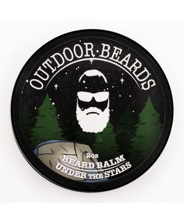 Beard Balm | 2 oz Cleansing Balm for Beards Short or Long | Beard Conditioner for Men | Essential Moisturizer for Every Man's Beard | Leave Hair and Skin Healthy (Under the Stars)