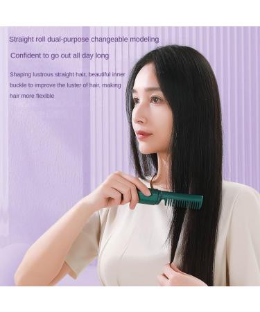 Portable USB Rechargeable Wireless Mini Hair Straightener - Green | Ideal for Travel & Easy Styling - Buy Online on GoSupps.com