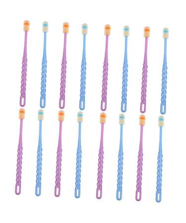 Minkissy 16 STK toothbrush toothbrushes for children toothbrush infant protection toothbrush toothbrush for the oral care baby toothbrush toothbrush for babies soft fur care brush