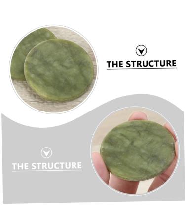 FOMIYES 6pcs Eyelash Tools - Jade Stones & Extension Palette for Lash Extensions | Premium Eyelash Accessories & Natural Ore Glue - Buy Online on GoSupps.com