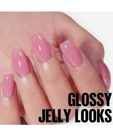 Trendyfave Pink Nail Polish Long Lasting Nail Varnish Pastel Quick Dry Nail Polish Nail Polish Non-Toxic Water Based Formula Nail Polish for DIY Nail Art No Need Baking - Buy Online on GoSupps.com