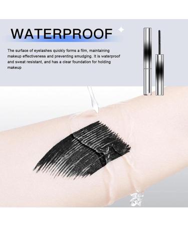 Olivia Blaire Iron Wand Mascara Bristleless Metal Rod Mascara Judy Doll Mascara 3d Curling Eyelash Iron Mascara Waterproof Flake Proof Long Lasting (2*Brown) - Buy Online on GoSupps.com