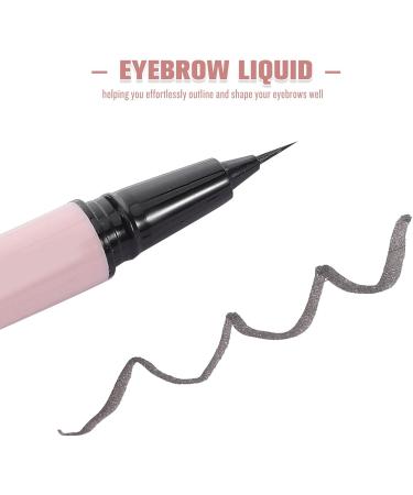 Crayon Liquide pour Sourcils Waterproof Pointe Ultra-fine Noir Coiffage Pr cis Femmes Jeunes Filles Maquillage Naturel Quotidien - Buy Online on GoSupps.com