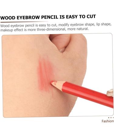 BELLIFFY 1 Set Eyebrow Pencil Eyebrow Pen Makeup Tools Positioning Pen Eyebrow Line Pen Red Wood 1 count (Pack of 1) Red - Buy Online on GoSupps.com