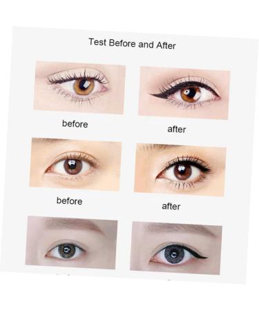 Beavorty 2pcs Black Waterproof Eyeliner Eye Liner Pencils Colorful Eyeliner Waterproof Pen Liquid 1 count (Pack of 1) As Shownx2pcs - Buy Online on GoSupps.com
